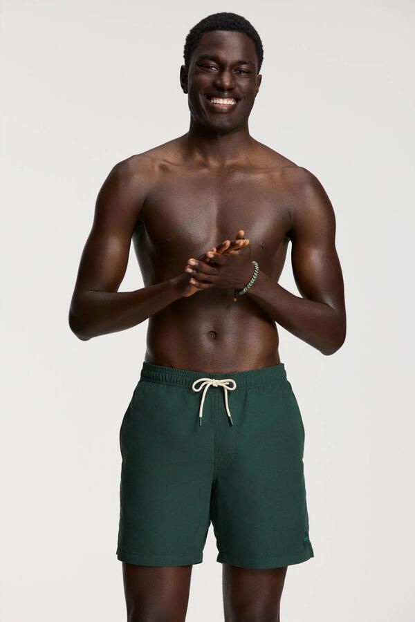 SHIWI Zwembroeken Mike Swim Shorts 7 Inch Solid Groen - Foto 5
