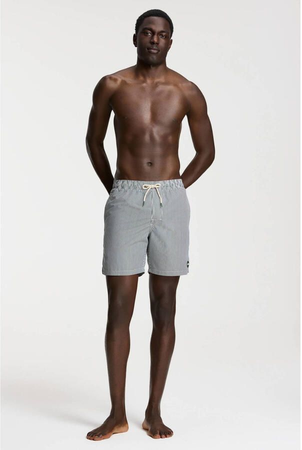 Shiwi The Sunshine Brand zwemshort Mike groen wit