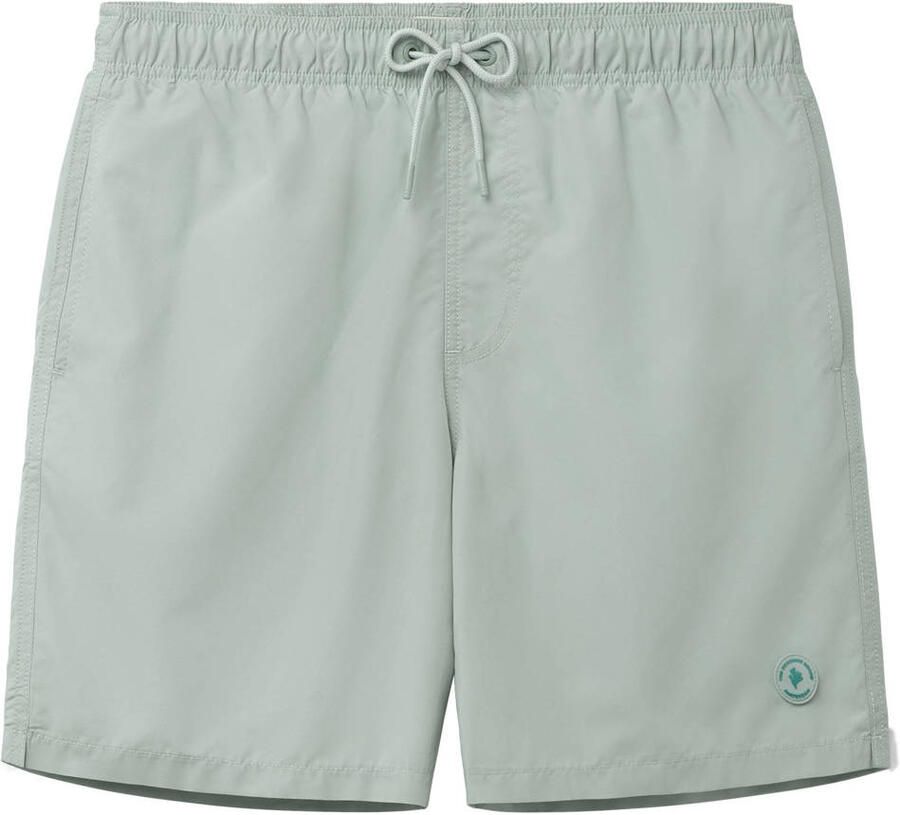 SHIWI Heren Zwembroeken Men Mike Swim Shorts 7 Inch Solid Groen - Foto 5