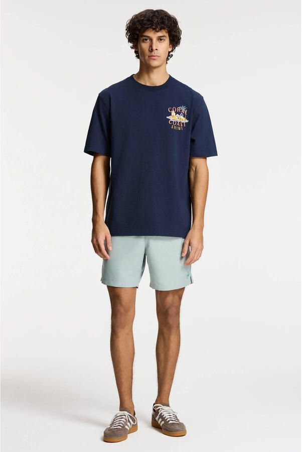 SHIWI Heren Zwembroeken Men Mike Swim Shorts 7 Inch Solid Groen - Foto 6