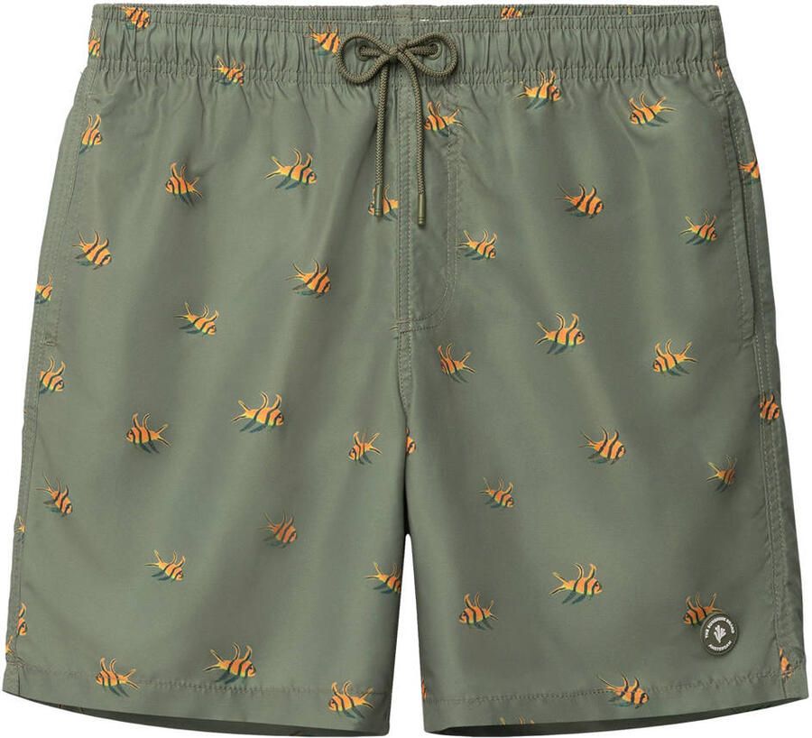 Shiwi The Sunshine Brand zwemshort Mike olijfgroen