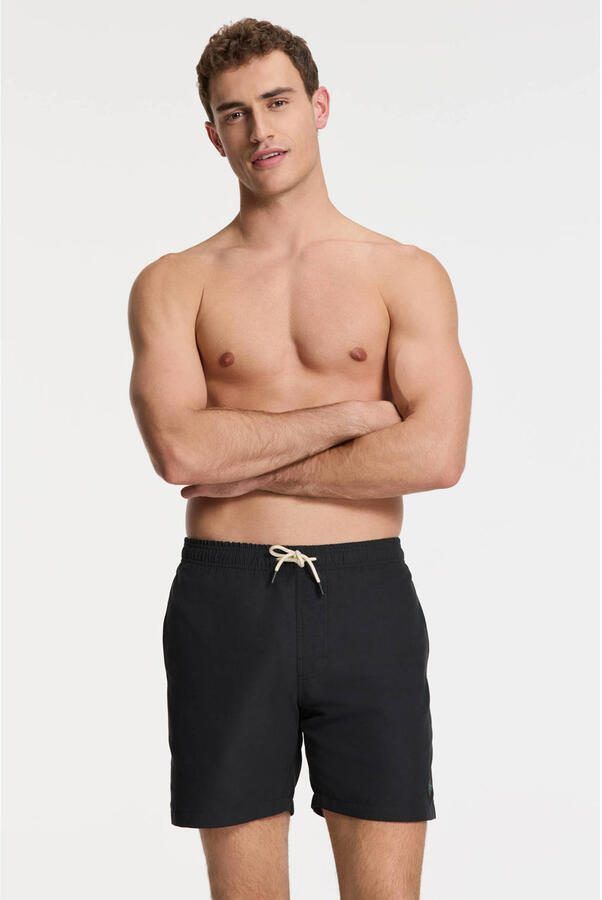 SHIWI Zwembroeken Mike Swim Shorts 7 Inch Solid Zwart - Foto 5