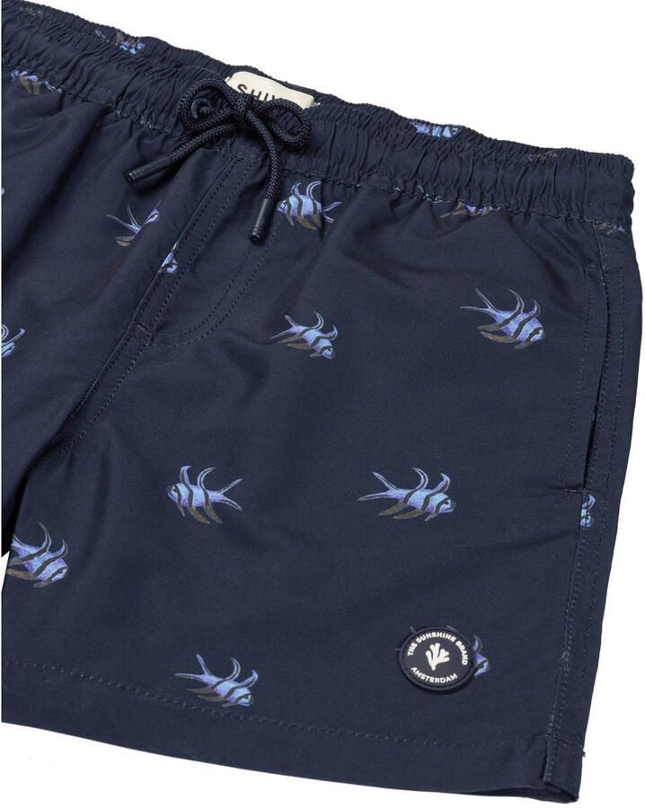 Shiwi The Sunshine Brand zwemshort Milo donkerblauw - Foto 2