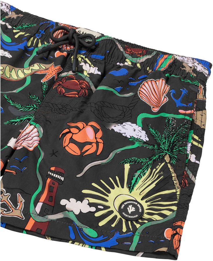 Shiwi The Sunshine Brand zwemshort Neil zwart
