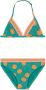 Shiwi triangel bikini Lily groen oranje Meisjes Gerecycled polyester (duurzaam) 104 - Thumbnail 1