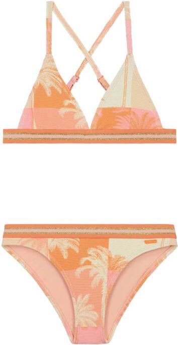 Shiwi triangel bikini Luna oranje roze geel