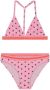Shiwi triangel bikini Stardust met all over print roze Meisjes Polyester 176 - Thumbnail 1