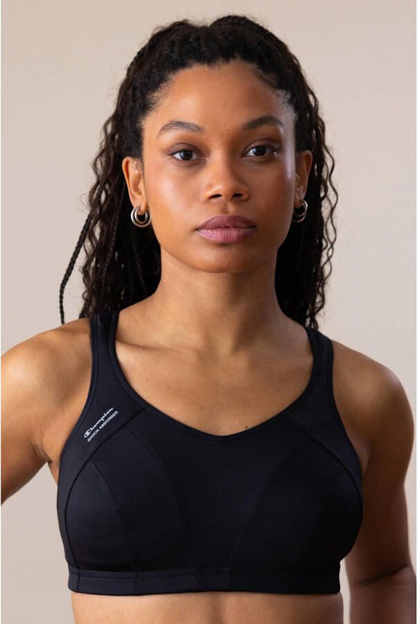 SHOCKABSORBER racerback multisport sportbh zwart dames