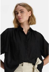 Shoeby Eksept blouse short zwart