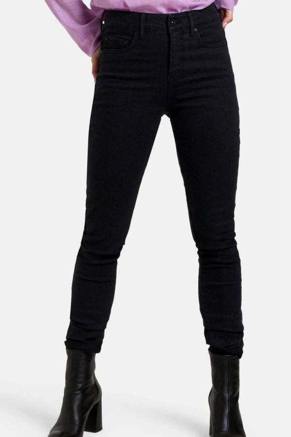 Shoeby Eksept high waist skinny fit jeans black