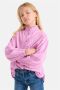 Shoeby gestreepte blouse paars Meisjes Katoen Opstaande kraag Streep 170 176 - Thumbnail 1