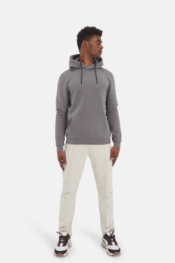 Shoeby Refill hoodie Jace met backprint anthracite