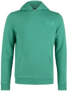 Shoeby Refill hoodie Thijs met logo groen