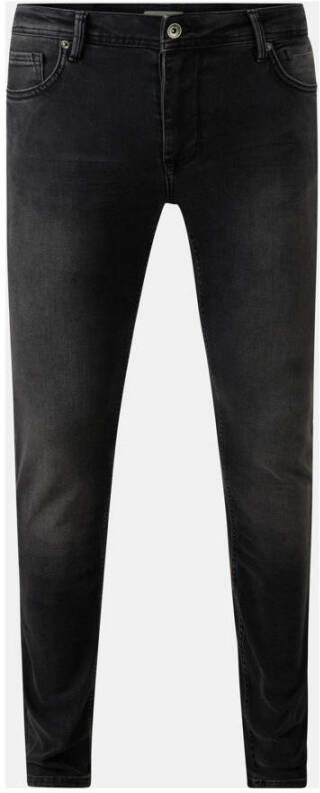Shoeby Refill slim fit L32 jeans Lucas Jack black denim