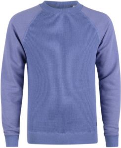 Shoeby Refill sweater Tyson met textuur paars