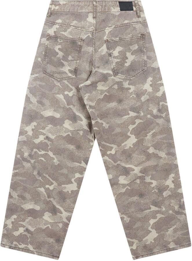 Shoeby baggy camouflage jeans lichtbruin - Foto 2