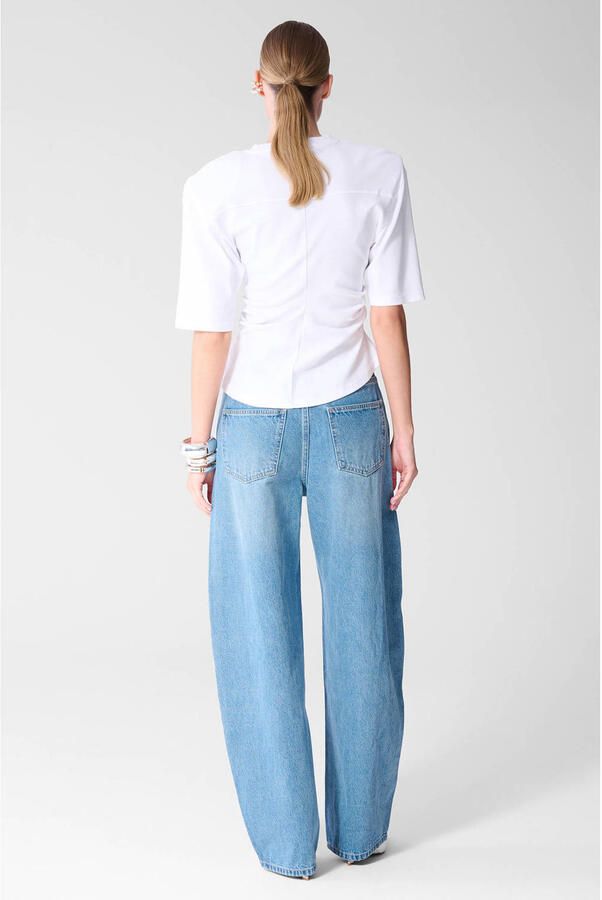 Shoeby barrel jeans mediumblauw - Foto 2