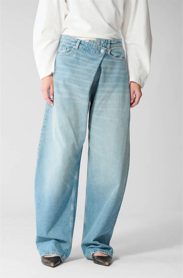 Shoeby barrel jeans mediumblauw