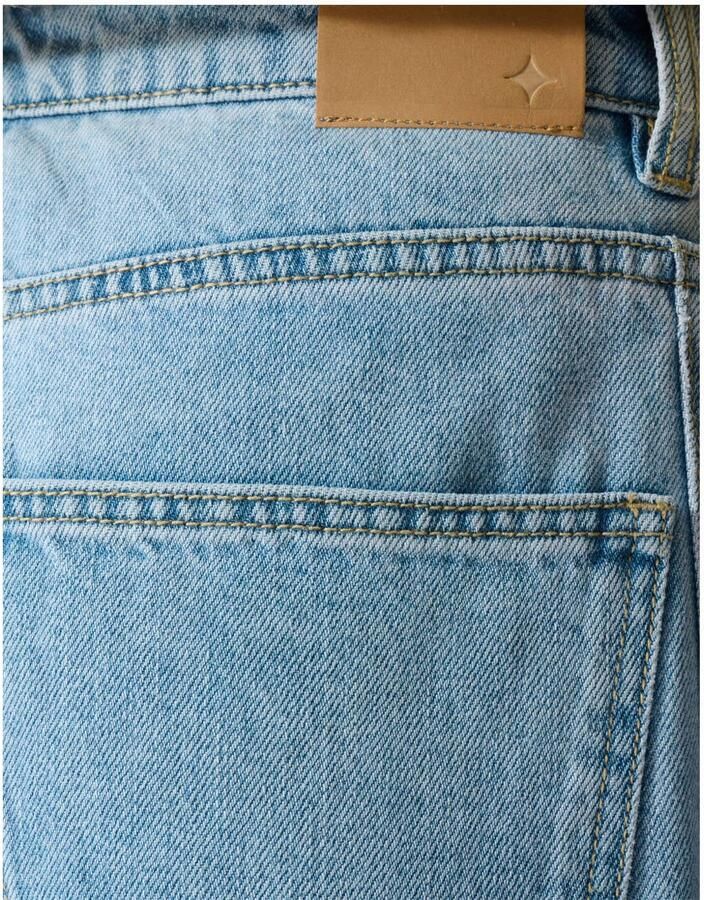 Shoeby barrel jeans met studs lichtblauw - Foto 2