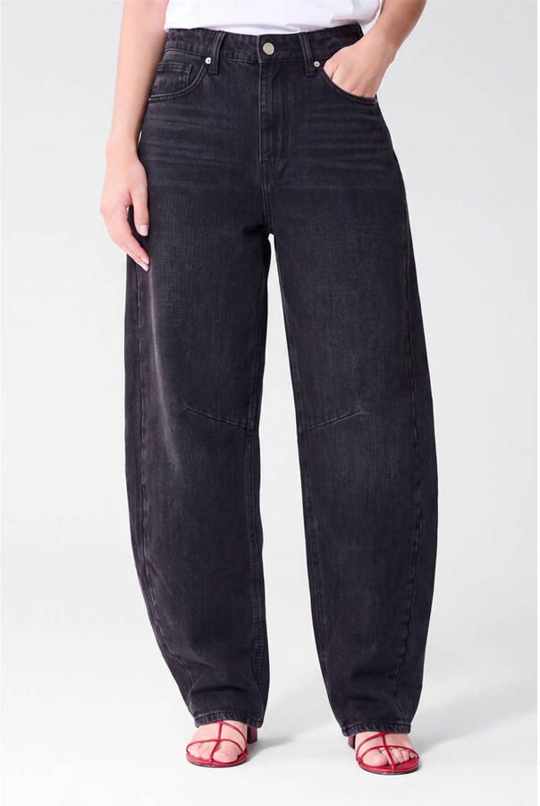 Shoeby barrel jeans zwart