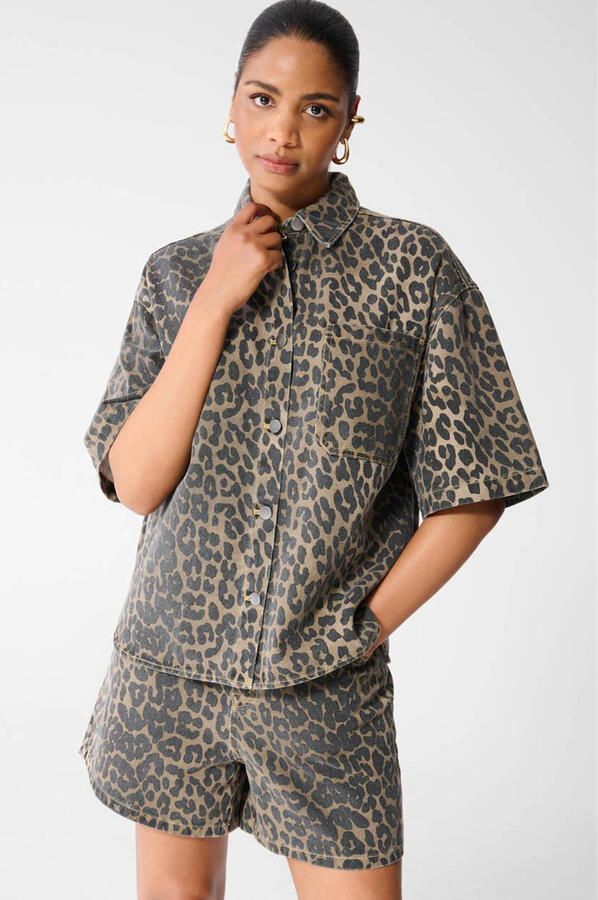 Shoeby blouse bruin