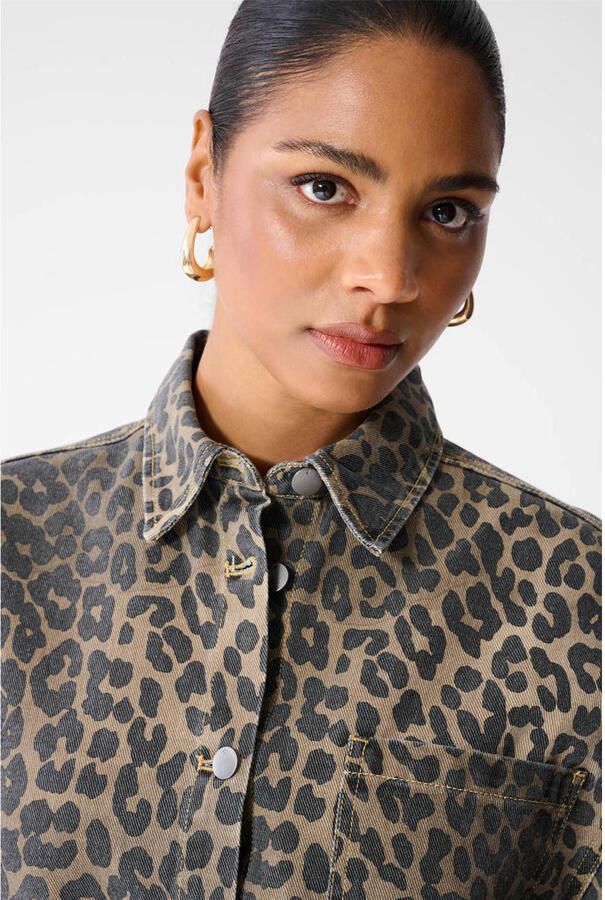 Shoeby blouse bruin - Foto 3
