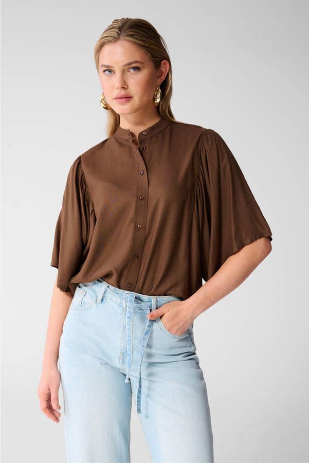 Shoeby blouse bruin