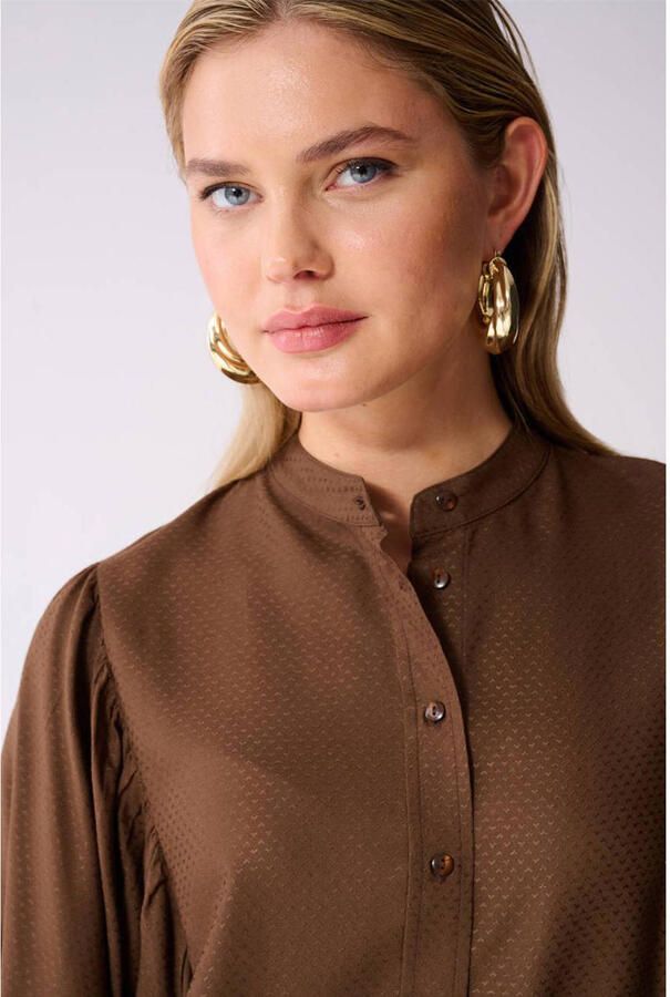 Shoeby blouse bruin - Foto 2