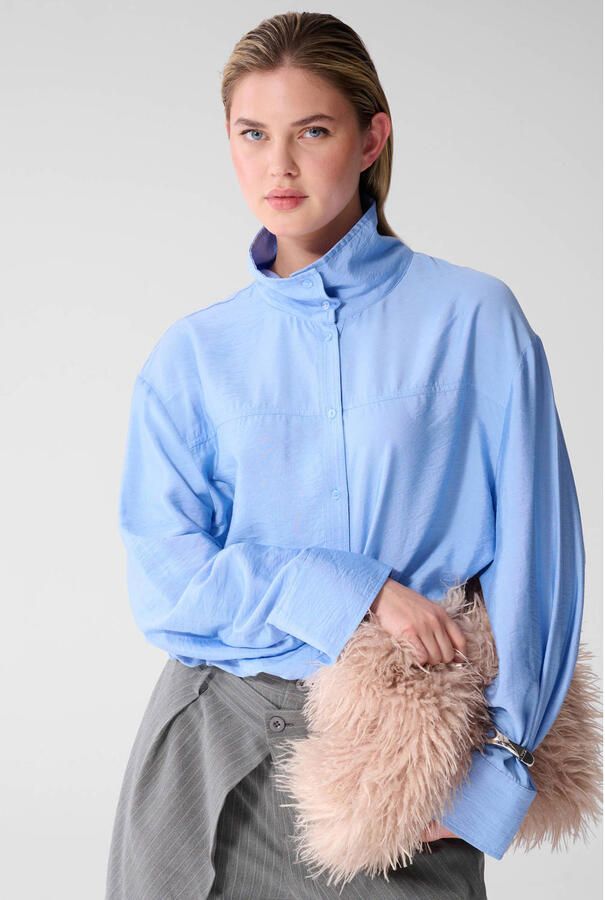 Shoeby blouse lichtblauw