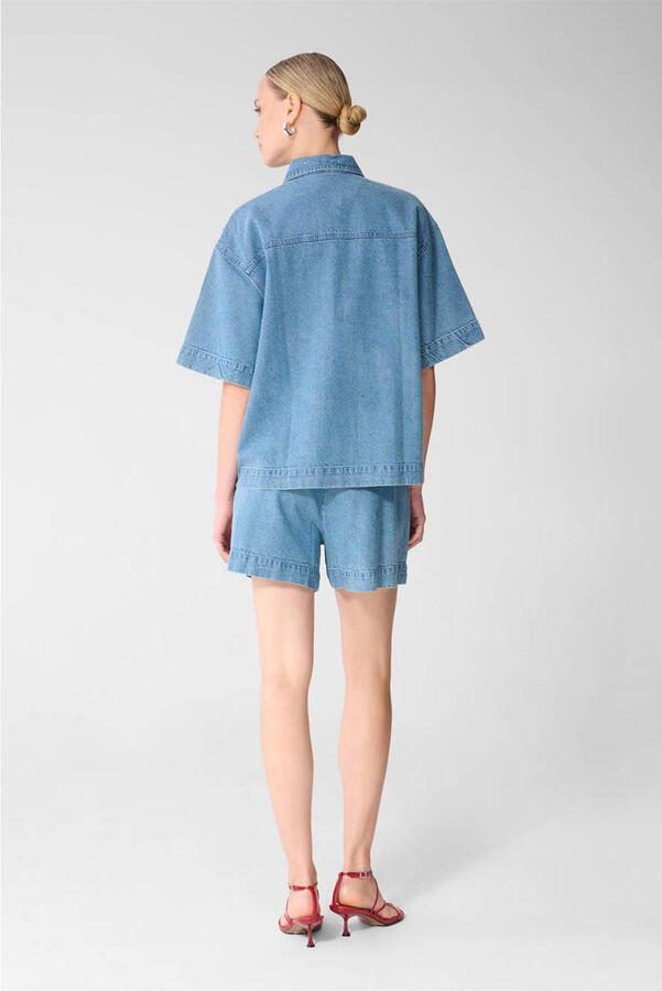 Shoeby blouse medium blue denim - Foto 2