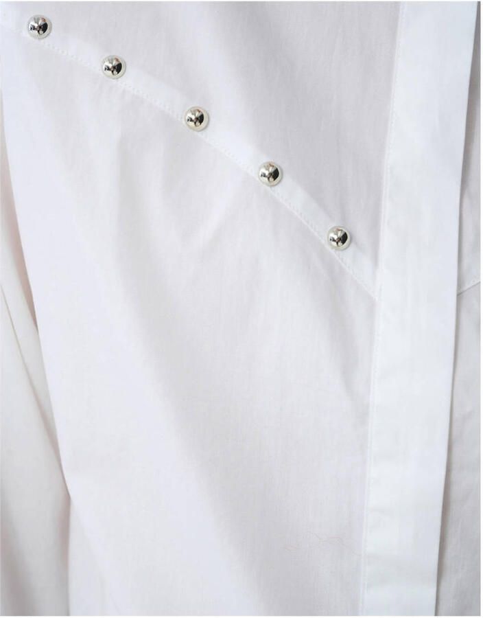 Shoeby blouse met studs wit - Foto 2