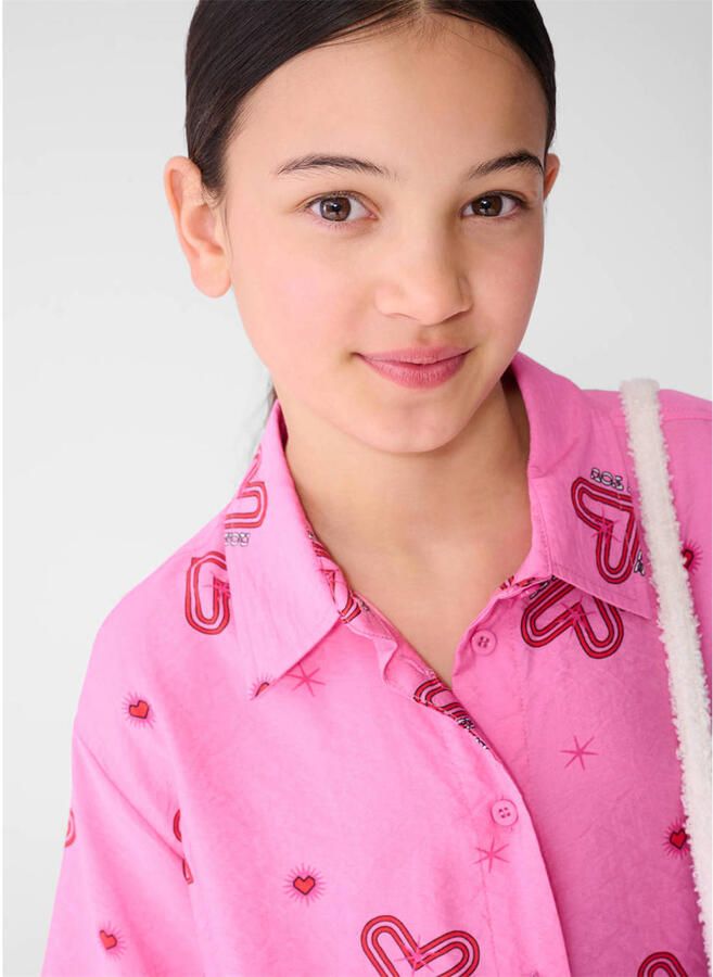 Shoeby blouse roze - Foto 2