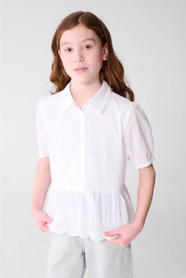 Shoeby blouse wit broderie