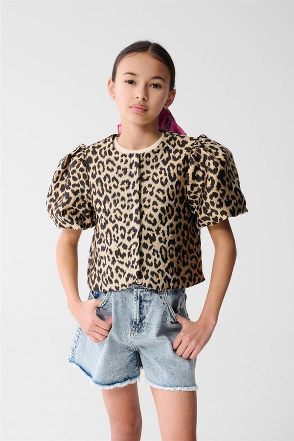 Shoeby blousetop bruin - Foto 2