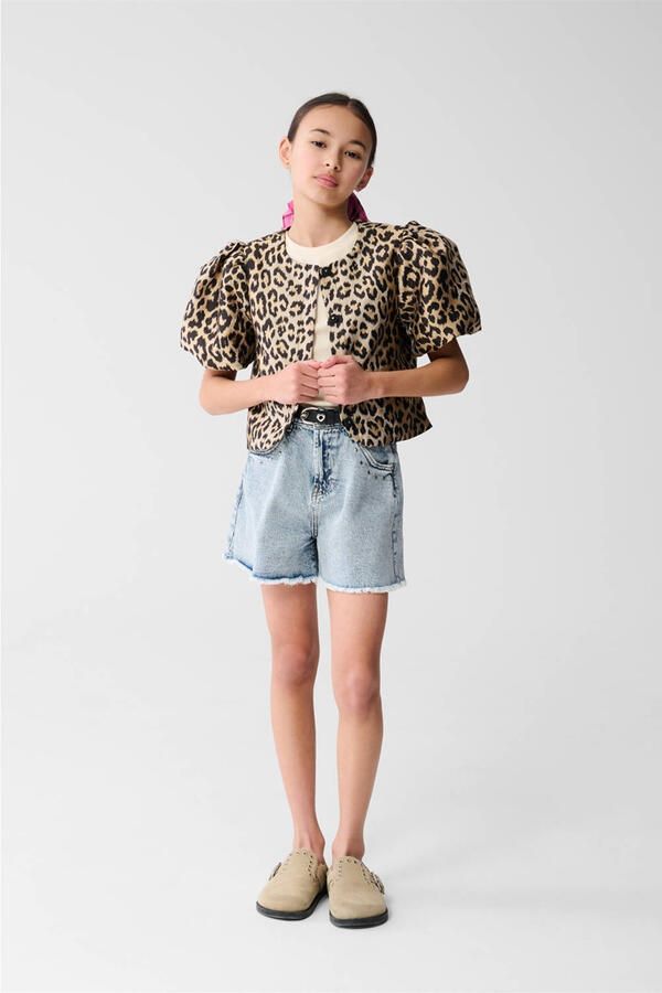 Shoeby blousetop bruin - Foto 3