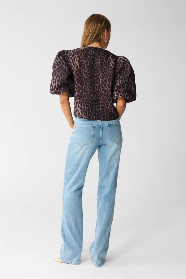Shoeby blousetop bruin - Foto 2
