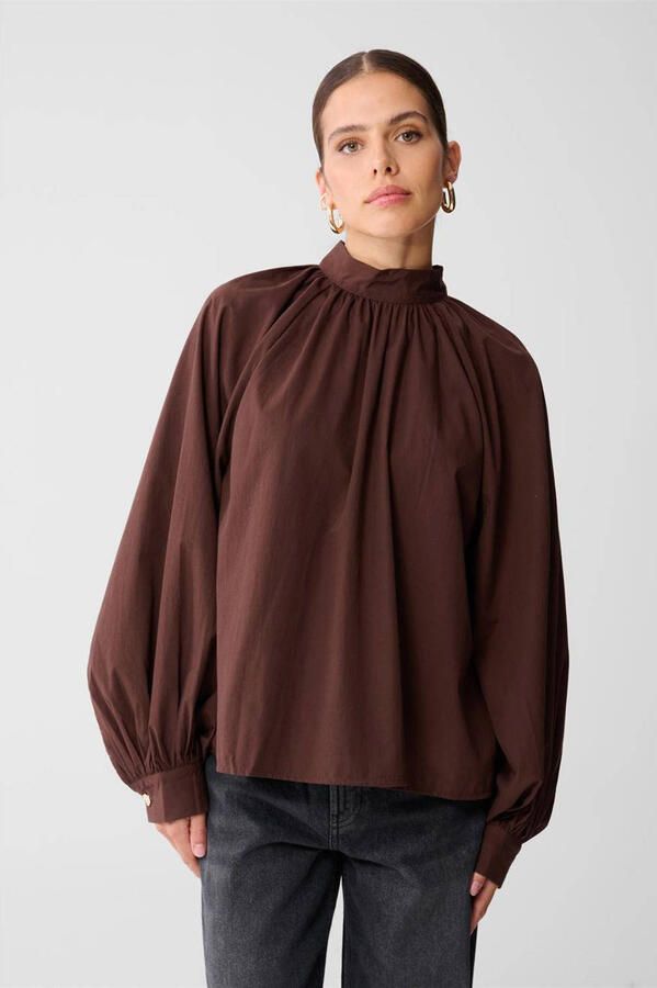 Shoeby blousetop bruin