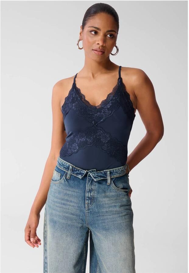 Shoeby body top donkerblauw