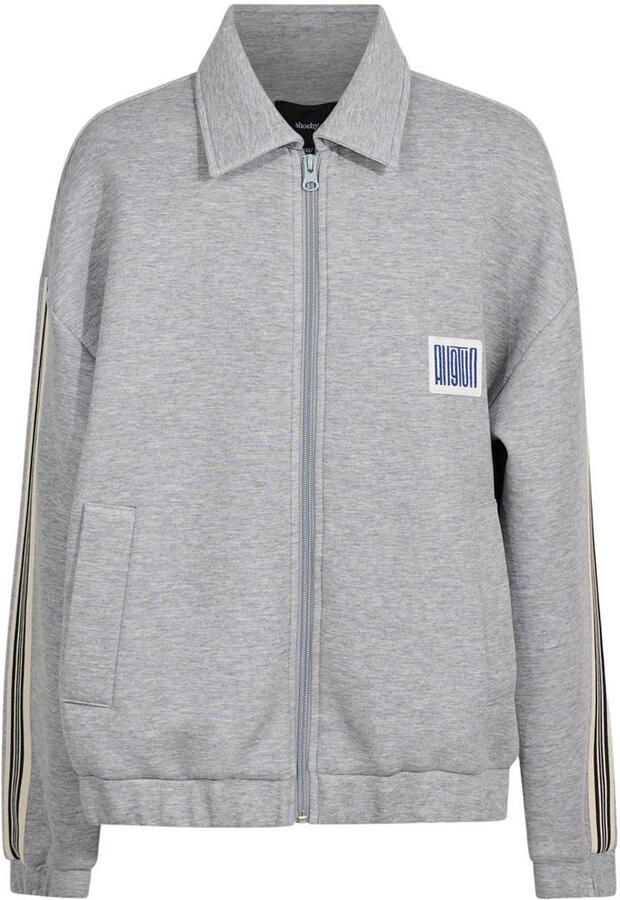 Shoeby boxy sweatvest lichtgrijs