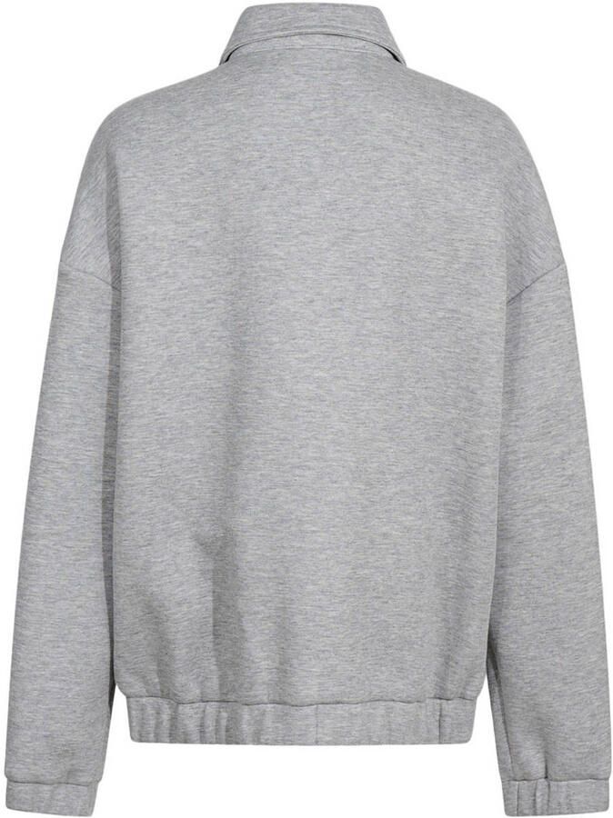 Shoeby boxy sweatvest lichtgrijs - Foto 2