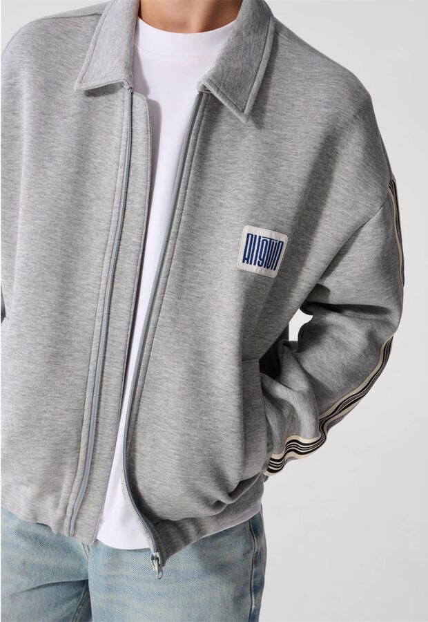 Shoeby boxy sweatvest lichtgrijs