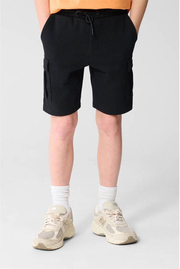 Shoeby cargo sweatshort zwart