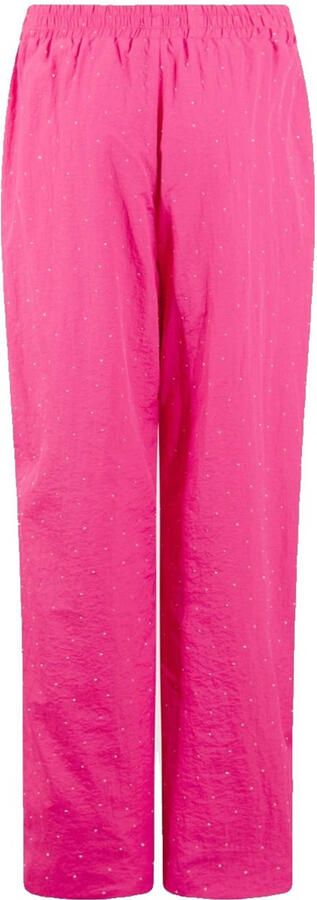 Shoeby casual broek met strass steentjes roze - Foto 3