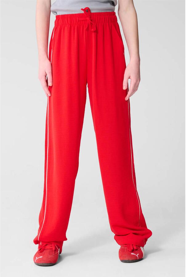 Shoeby casual broek rood