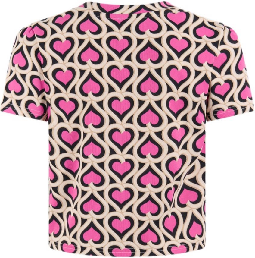 Shoeby cropped T-shirt roze - Foto 2
