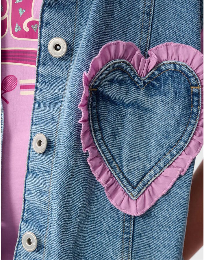 Shoeby denim gilet light blue denim - Foto 2