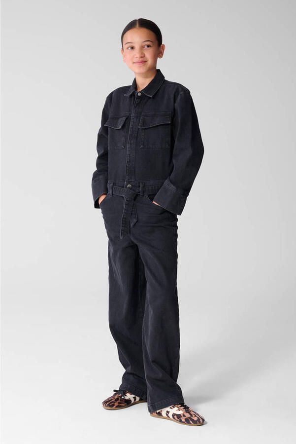Shoeby denim jumpsuit zwart - Foto 3