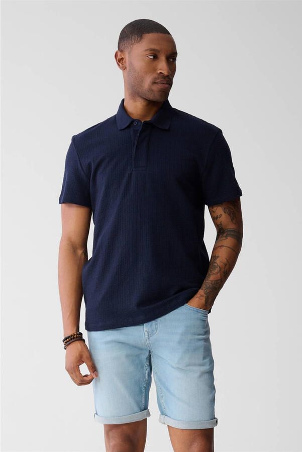 Shoeby denim regular denim short blauw - Foto 3