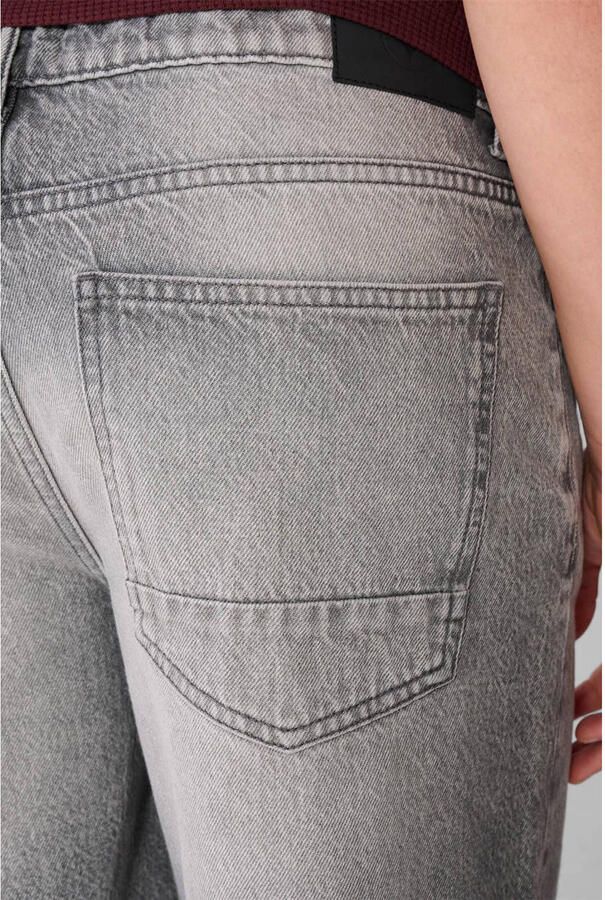 Shoeby denim relaxed regular waist short grijs - Foto 2