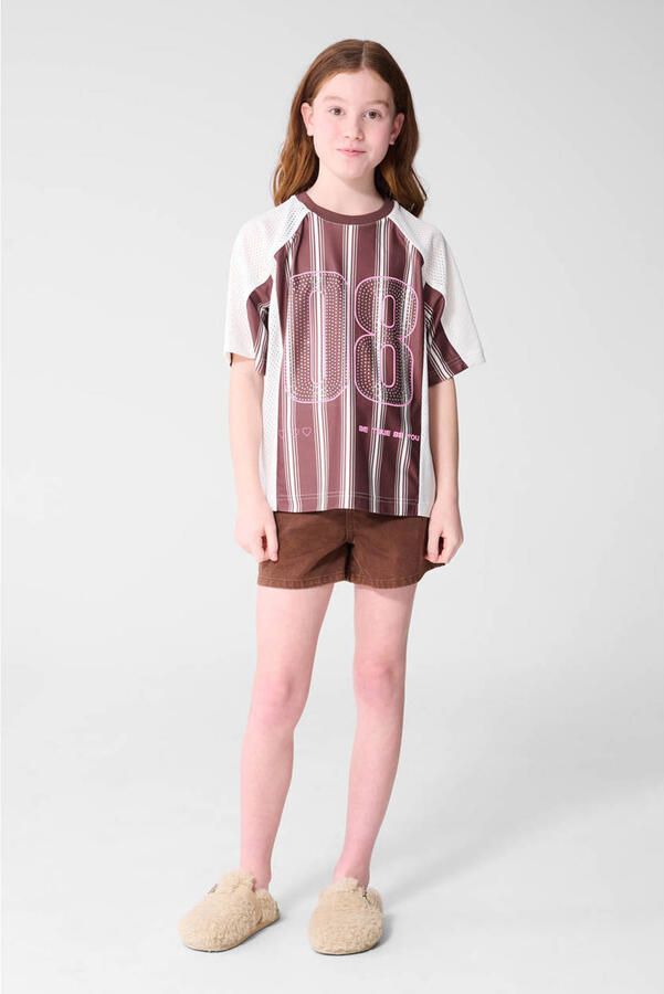Shoeby denim short bruin - Foto 3